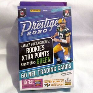2020 Panini Prestige Football Hanger Box 6…